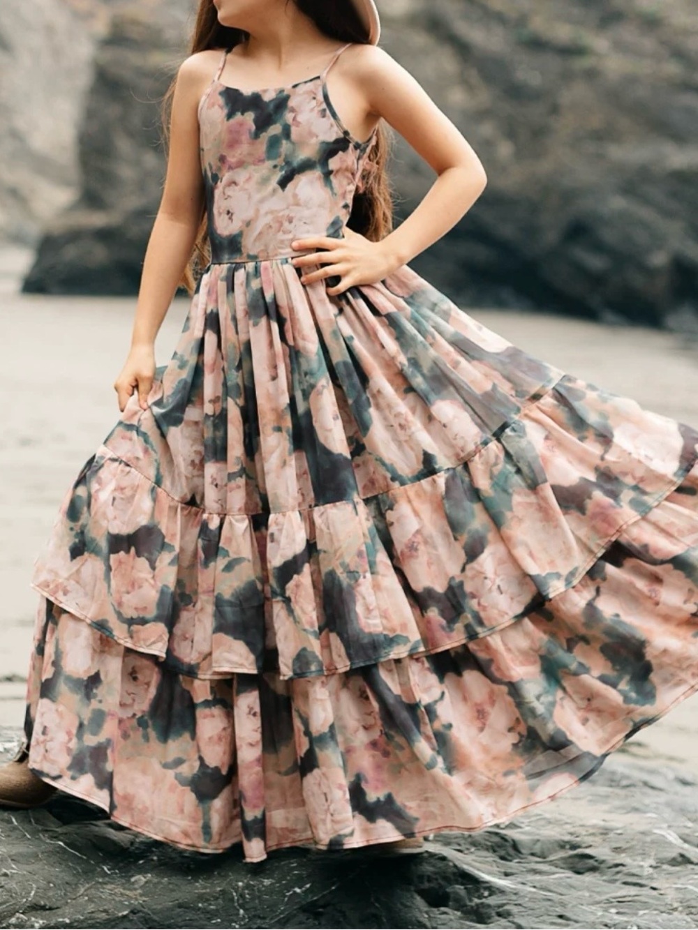 Joyfolie Catrin Dress in Mesa Rose Size 4